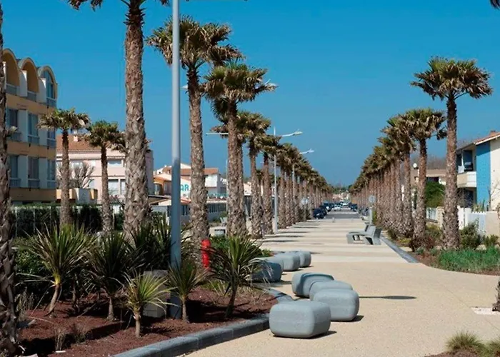 2 Pièces Avec Piscine Et Parking - Fr-1-326-478 Appartement Marseillan (Herault)